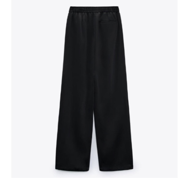 ZARA COMFY BLACK DRAWSTRING PANT - Picture 3 of 6